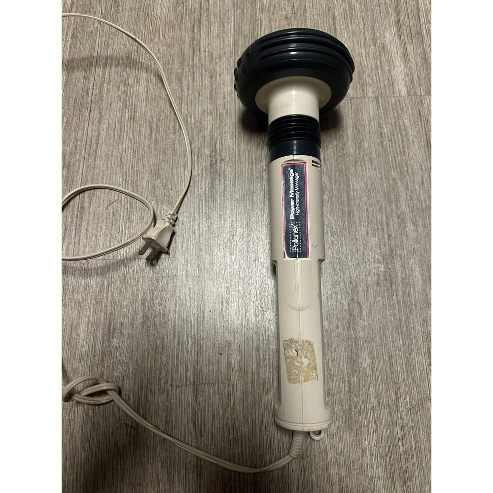 POLLENEX WAND ANGLE POWER MASSAGER 2 SPEEDS MOD WM10 120VAC 15 WATTS 60hz